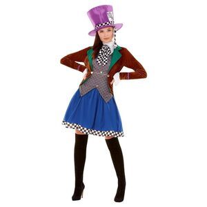 Smiffys Womens/Ladies Miss Hatter Costume Set / Multicolored